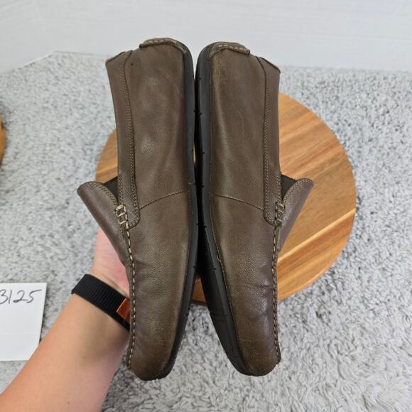Cole Haan Grand City Venetian Brown Leather Driving Moc Daily Loafer Mens 11 M - Picture 8 of 13